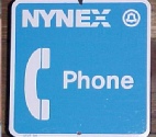 NYNEX Payphone Sign