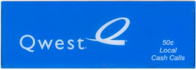 Qwest Payphone  Instruction Card