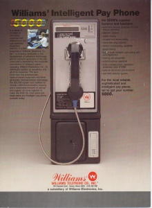 Williams 5000 Payphone